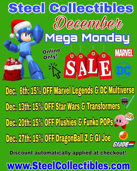 Mega Monday Sales!