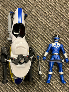 Power rangers lightning collection Time Force Blue Ranger Cycle