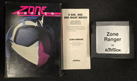 ATARI 5200 - ZONE RANGER {CIB} {RARE SILVER CART/GOOD CONDITION}