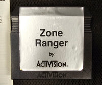 ATARI 5200 - ZONE RANGER {CIB} {RARE SILVER CART/GOOD CONDITION}
