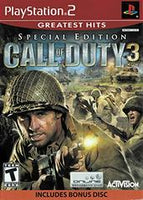 Playstation 2 - Call Of Duty 3 {NO MANUAL}