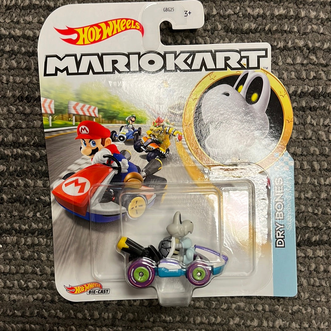 Hot Wheels Mario Kart Dry Bones Steel Collectibles LLC.
