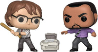 Funko POP! Michael Bolton & Samir 2 Pack "Office Space" (Emerald city con sticker)
