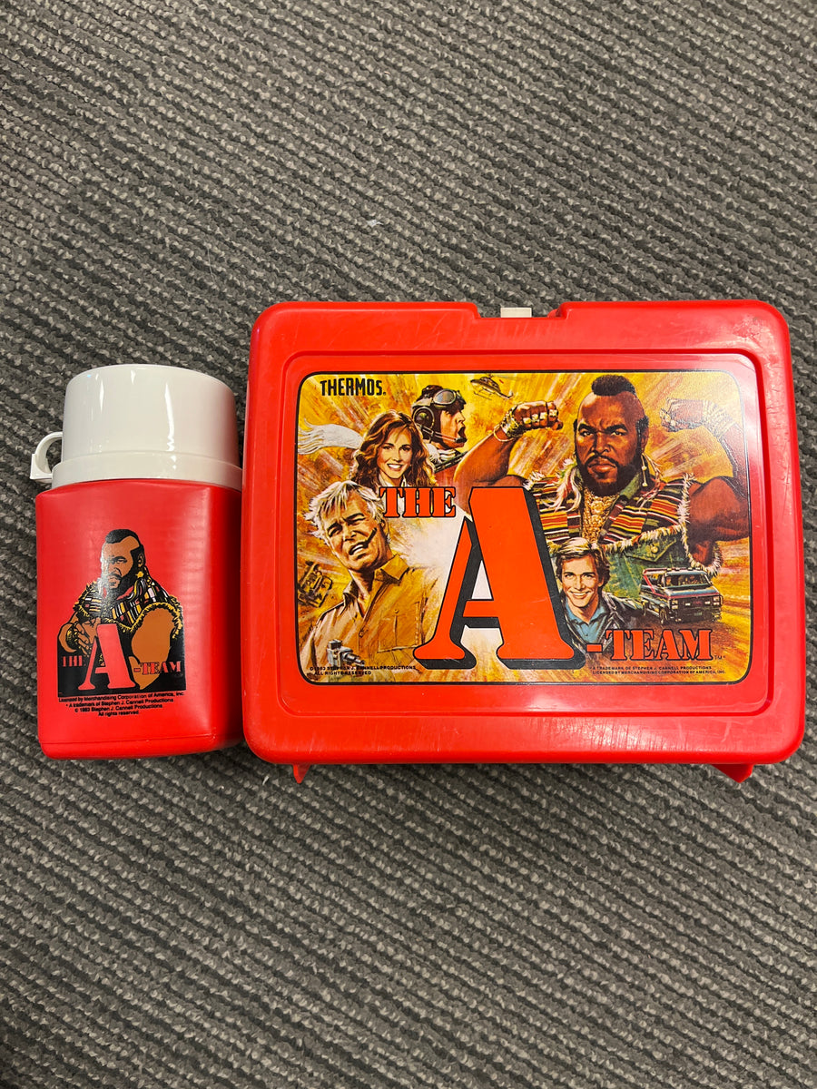 Vintage ATeam Thermos Lunchbox Set Steel Collectibles LLC.
