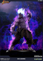 SIDESHOW PCS STREET FIGHTER ONI AKUMA (MAD DEMON VERSION) LIGHT-UP STATUE