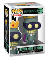 Funko Pop!- “Futurama” Super King Bender Vinyl Figure #2211