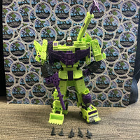 Transformers- “Transformers: The Movie” Studio Series 86’ Constructicon Combiner Devastator Complete Set 6 Deluxe Class Action Figures