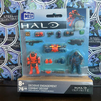 Mega Bloks- Construx “Halo Infinite” Decisive Engagement Building Figure Set (New)