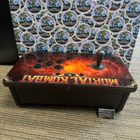 Xbox 360- “Mortal Kombat” (Tournament Edition) Fight Stick w/Cord & Exclusive Character Art/Move List Cards!