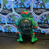 TMNT- Playmates 1988 “Teenage Mutant Ninja Turtles” Michelangelo (Hard Head) Vintage Poseable Action Figure