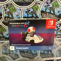 Nintendo- Nintendo Switch “Mario Kart 8 Deluxe” Toad Kart Mcdonalds Happy Meal Figure #7 (NIB)