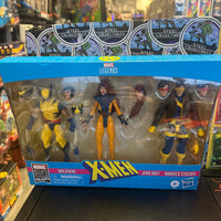 Marvel Legends- “X-Men” Wolverine, Jean Grey, Cyclops (3-Pack) 6” Poseable Action Figures