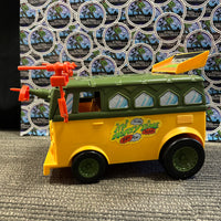 TMNT- 1989 Playmates “Teenage Mutant Ninja Turtles” Party Wagon Van/Bus w/ Acessorries (Read Description!)