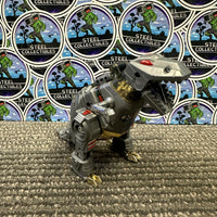 Transformers- Vintage 1985 “Transformers” G1 Grimlock Poseable Action Figure w/ Promotional Marketing Material