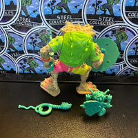 TMNT- Playmates 1990 “Teenage Mutant Ninja Turtles” Napoleon Bonafrog Vintage Poseable Action Figure