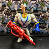 Earthworm Jim (w/ Gun and Launching Head Missle) Figure