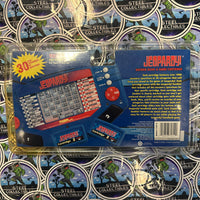 Tiger Electronics- Vintage 1995 Handheld “Jeopardy” Retro Game Console Game Cartridge #2 w/ Answer/Question Book (New/Sealed)