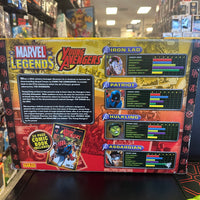 Toybiz- Marvel Legends “Young Avengers” Iron Lad, Patriot, Hulkling, & Asgardian 6-inch Figures w/ Comic Book CIB (Pre-Owned)
