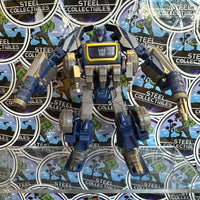 Hasbro- “Transformers: Generations” War For Cybertron Soundwave (Cybertronian) Deluxe Class Poseable Action Figure