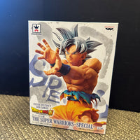 Banpresto- “Dragon Ball Super” The Super Warriors Special Ultra Instinct Son Goku Statue (Pre-owned)