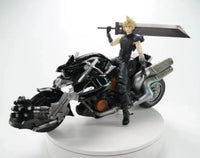 Play Arts Kai- “Final Fantasy VII Remake” Cloud Strife & Hardy Daytona Figure w/ Shipper Box (New/Sealed)