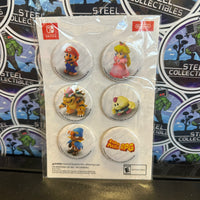 Nintendo Switch- “Super Mario RPG” GameStop Exclusive Promo Button Set (New)