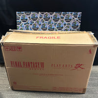 Play Arts Kai- “Final Fantasy VII Remake” Cloud Strife & Hardy Daytona Figure w/ Shipper Box (New/Sealed)