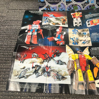 Transformers- Vintage 1985 “Transformers” G1 Grimlock Poseable Action Figure w/ Promotional Marketing Material