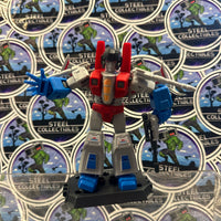 Transformers- “Transformers” G1 Starscream w/ Gun Form Megatron (Blokees) Poseable Model Kit Action Figure w/ Display Base