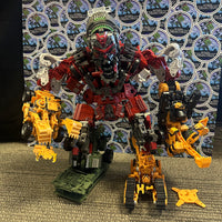 Transformers- 2007 “Transformers: Revenge of the Fallen” ROTF Studio Series Constructicon Combiner Devastator Deluxe Class Action Figure