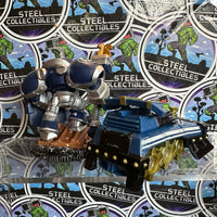 Skylanders- High Volt w/ Shield Striker (Land Vehicle) “Skylanders SuperChargers” Toys-To-Life Figures