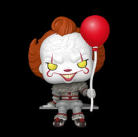 Funko Pop!- Sanrio “Hello Kitty & Friends” Pennywise the Clown w/ Red Balloon (Shelf Sitter) Vinyl Figure #2030