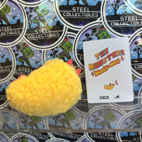 100% OFFICIAL/AUTHENTIC THE MONSTERS WACKY MART FRIED SHRIMP LABUBU W/ COLLECTIBLE CARD BY POP MART (NO BASE PLATE!)