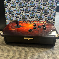 Xbox 360- “Mortal Kombat” (Tournament Edition) Fight Stick w/Cord & Exclusive Character Art/Move List Cards!