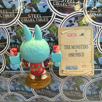 100% OFFICIAL/AUTHENTIC ONE PIECE X THE MONSTERS FRANKY LABUBU W/ COLLECTIBLE CARD BY POP MART