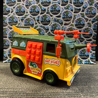 TMNT- 1989 Playmates “Teenage Mutant Ninja Turtles” Party Wagon Van/Bus w/ Acessorries (Read Description!)