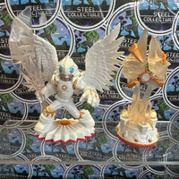Skylanders- Trap Master Knight Light w/ Sunscraper Spire Expansion Level Magic Item “Skylanders Trap Team” Toys-To-Life Figure (2-Pack)