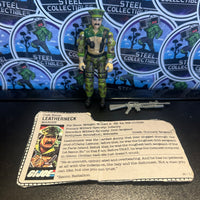 G.I. Joe- Vintage 1986 Marine Leatherneck V1 3.75" Poseable Action Figure