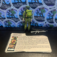 G.I. Joe- Vintage 1986 Marine Leatherneck V1 3.75" Poseable Action Figure