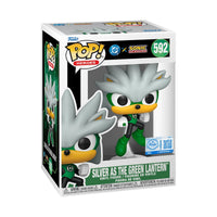 Funko Pop! Games- “DC X Sonic the Hedgehog” Silver As The Green Lantern (Funko Special Edition) Vinyl Figure #592