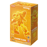 Blokees- “Transformers” EX Elite Bumblebee Classic Class Light Up Model Kit (Metallic)