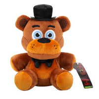 Jazwares- Classic Freddy Fazbear “Five Nights At Freddy’s” 8-Inch FNAF Plush Toy w/ Glow-In-The-Dark Eyes (New w/ Tags)