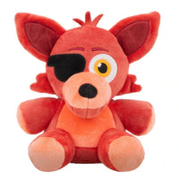 Jazwares- Classic Foxy the Pirate Fox “Five Nights At Freddy’s” 8-Inch FNAF Plush Toy w/ Glow-In-The-Dark Eye (New w/ Tags)
