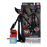 McFarlane Toys- “Poppy Playtime” Killy Willy w/ Boxy Boo 7” Official Poseable Action Figure (New/Sealed)