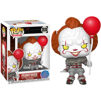Funko Pop!- Sanrio “Hello Kitty & Friends” Pennywise the Clown w/ Red Balloon (Shelf Sitter) Vinyl Figure #2030