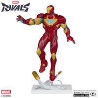 McFarlane Toys- “Marvel Rivals” Gamerverse Iron Man Statue w/ Comic Book (New)