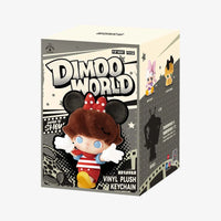 POP MART- DIMOO WOLRD: DISNEY MICKEY AND FRIENDS AUTHENTIC BLIND BOX VINYL PLUSH KEYCHAIN (NEW)