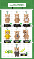 POP MART- TED 2: AUTHENTIC TEDDY BEAR ACTION PLUSH PENDANT BLIND BOX (NEW)