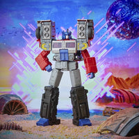 Transformers- Laser Optimus Prime “Transformers: Legacy” Leader Class Figure (New)