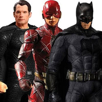 DC Collectibles- Mezco One:12 “Zack Snyder’s Justice League” Poseable Action Figure 3-Pack Tin (New/Sealed)